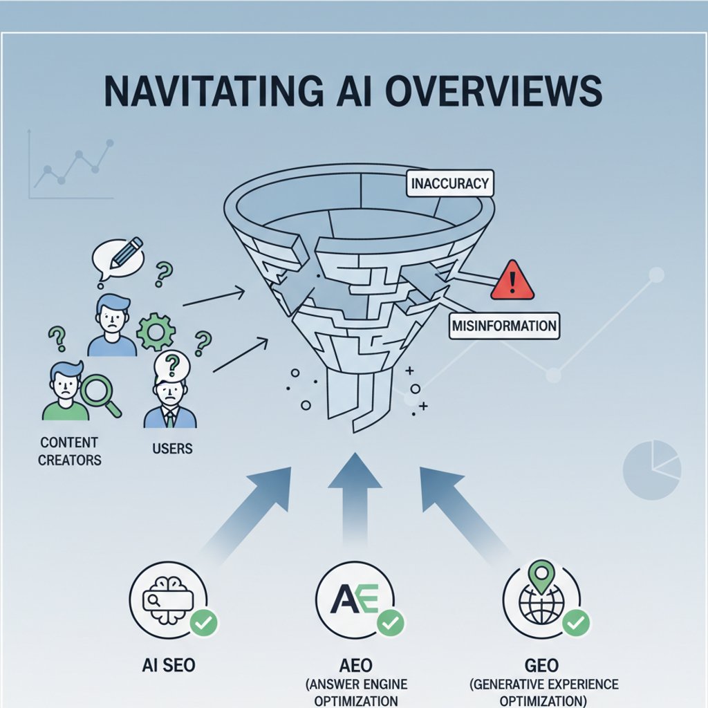 Google’s AI Overviews Spark Backlash: Navigating the New Reality of AI SEO, AEO & GEO Amidst Inaccuracy Concerns