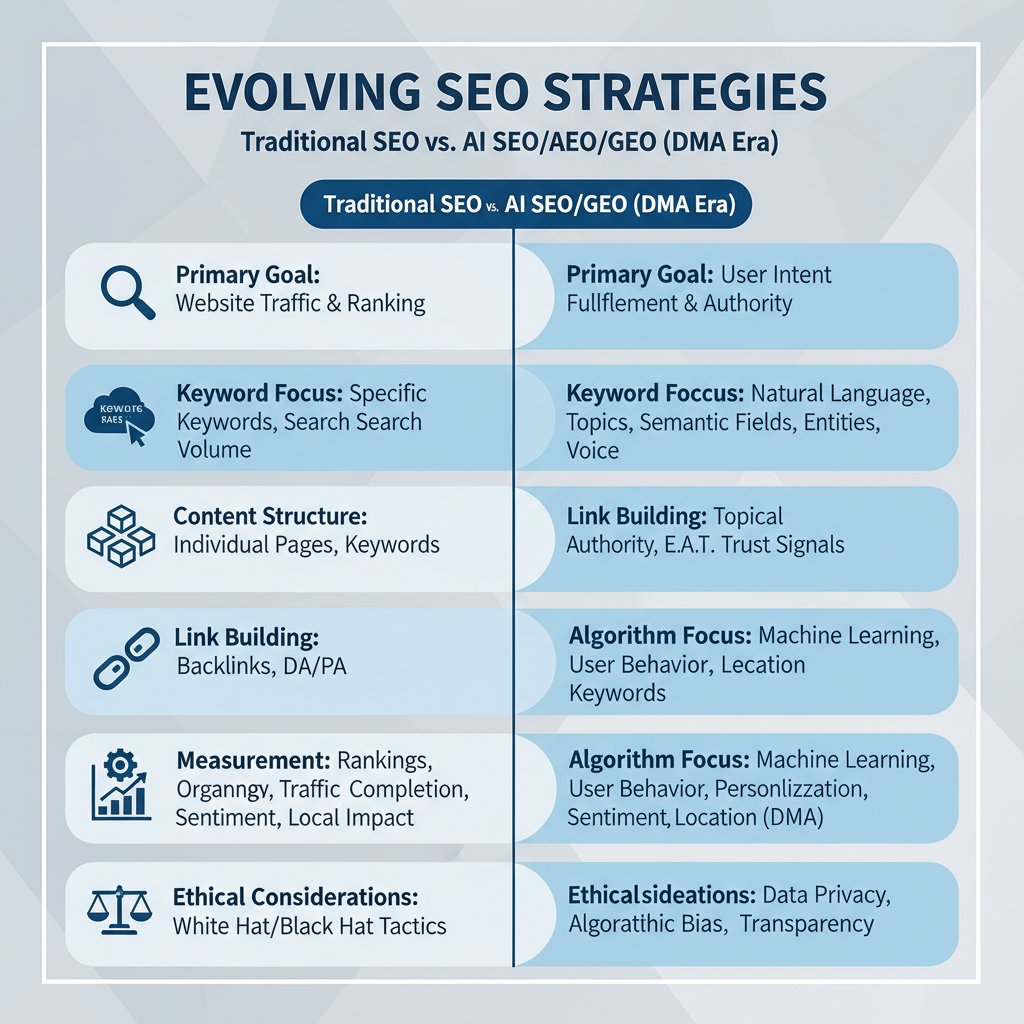 EU’s DMA Enforcement Reshapes AI SEO, AEO, and GEO Strategies for Search Giants