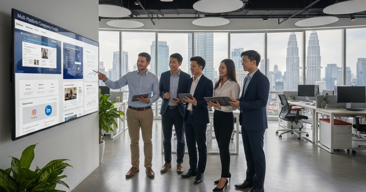 Company Profile Design: Crafting a Multi-Platform Ecosystem for Malaysian Business Impact
