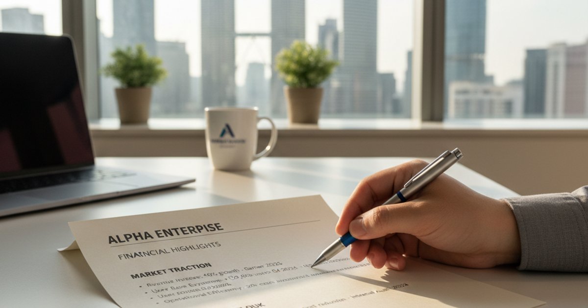 AEO-ready company profile design with clear data and statistics for Malaysian grants