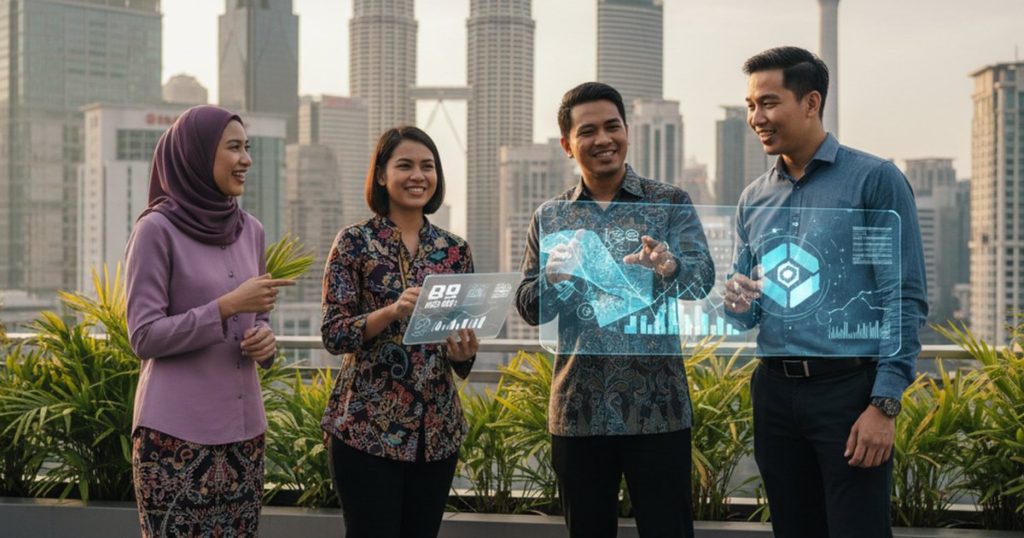 Featured image: AI Revolutionizes Company Profile Design in Malaysia: Speed, Precision, and Local Flair