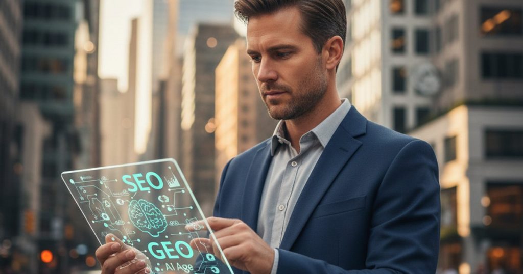 Featured image: Mastering SEO in the AI Age: A Definitive Guide to SEO, AEO, and GEO