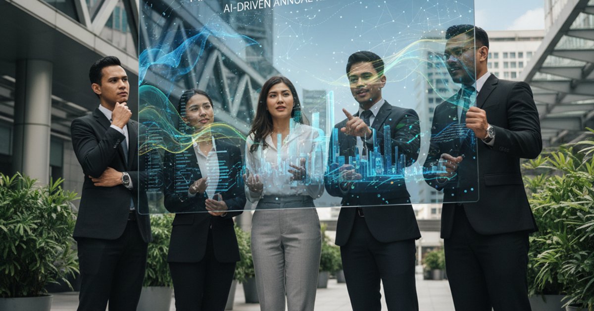 Featured image: AI Revolutionizes Annual Report Design: A New Era for Malaysian Corporate Reporting