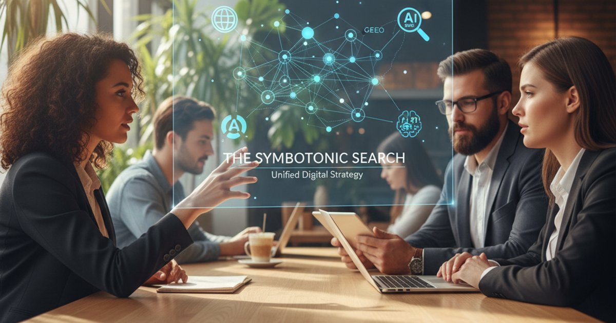The Symbiotic Search: Integrating AI SEO, AEO, and GEO for Unified Digital Strategy