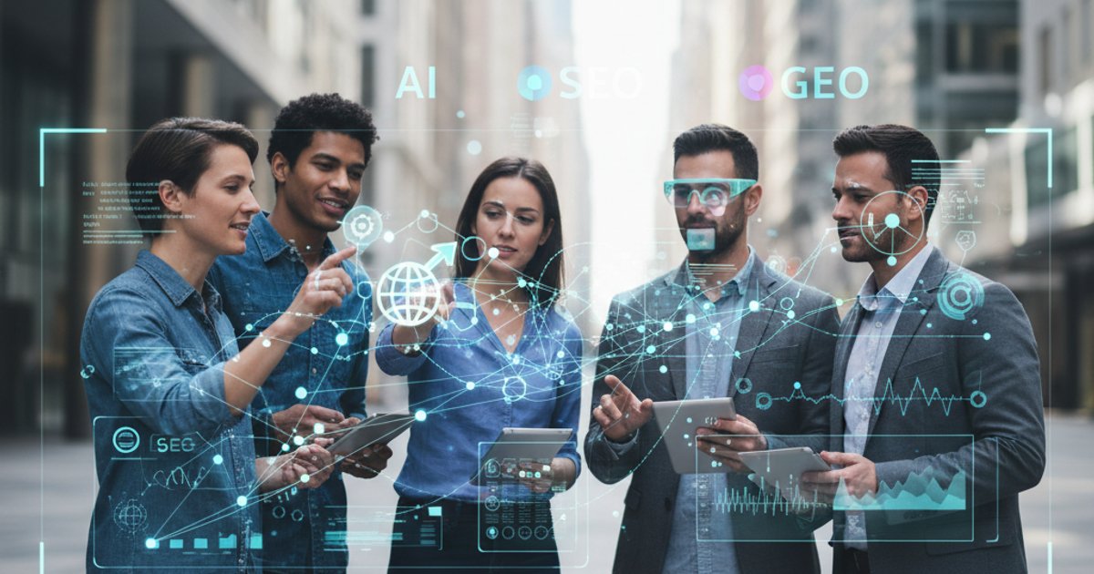 Featured image: AI SEO, AEO, & GEO: The Human-AI Partnership for Future-Proof Search Strategies