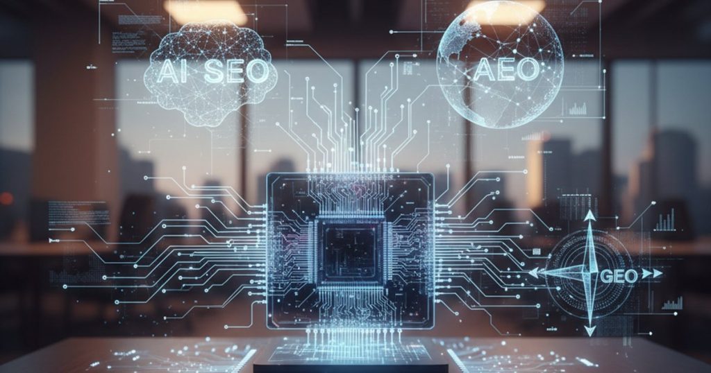 Featured image: Quantum Computing's Looming Revolution: Reshaping AI SEO, AEO, and GEO for Tomorrow's Search